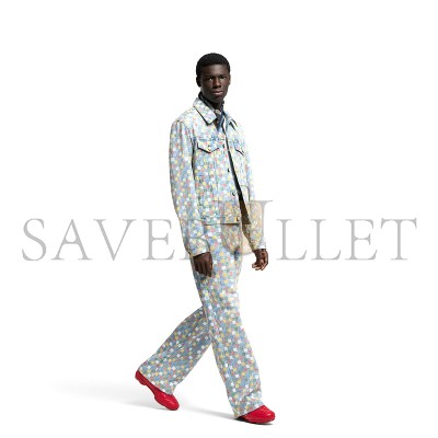 LOUIS VUITTON LV FOOTPRINT SOCCER SNEAKERS 1AHDOU